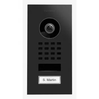 IP-videopuhelin-ovi DoorBird D1101V ruostumaton teräs V2A upotusasennus, IP-videopuhelin-järjestelmä, PoE