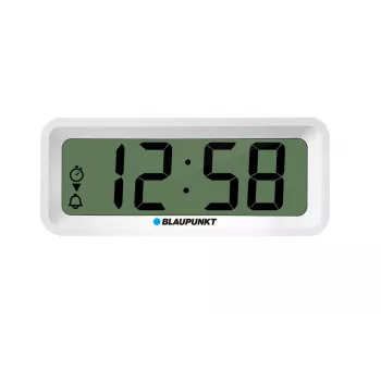Herätyskello BLAUPUNKT CL04WH monitoimikello, valkoinen — lämpömittari, kalenteri, torkkutoiminto, 88×37×21 mm