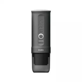 Kahvinkeitin OUTIN Outin Nano harmaa — kahvi syötetään kahvijauheena, 20 bar, 7500 mAh akku, 670 g