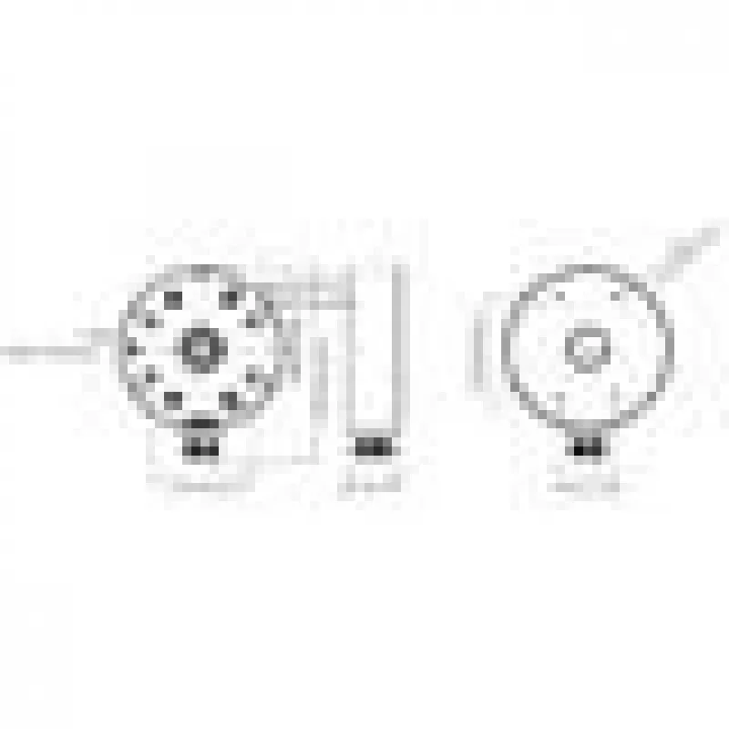 Kojerasia Hikvision DS-1280ZJ-DM21 musta universaali 4,5 kg