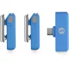 Langaton lavaalimikrofoni Rode Wireless Micro — sininen (WIMICROCBLU)
