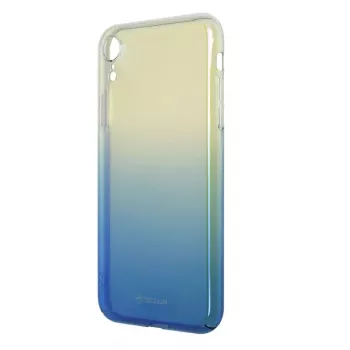 Tellur Cover Soft Jade -puhelinkotelo iPhone XS:lle, sininen, pehmeä suojakotelo