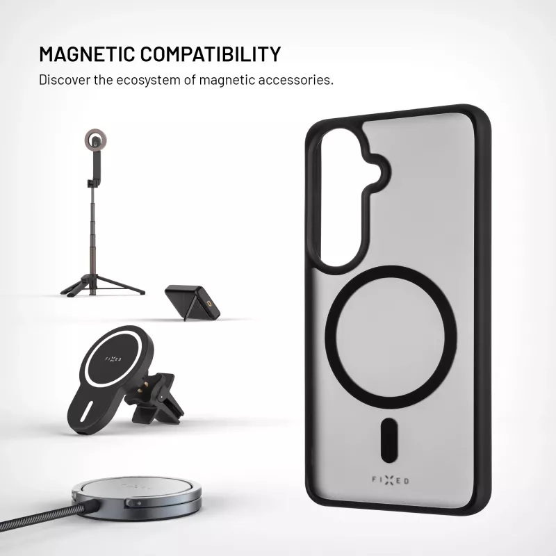 Fixed MagMisty | takakansi | Samsung | Galaxy S26 | polykarbonaatti/TPU | musta