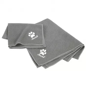 Pyyhe VILEDA Pet Wipes 172650 450x700 mm, polyesteri, konepestävä, harmaa