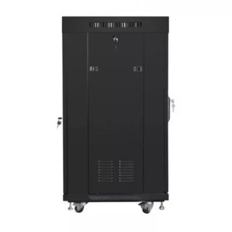 Rack-kaappi 19 tuumaa 22HE 600x600 mm musta LANBERG FF01-6622-12BL