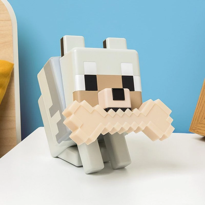 Paladone Minecraft Wolf GloBuddies valaisin