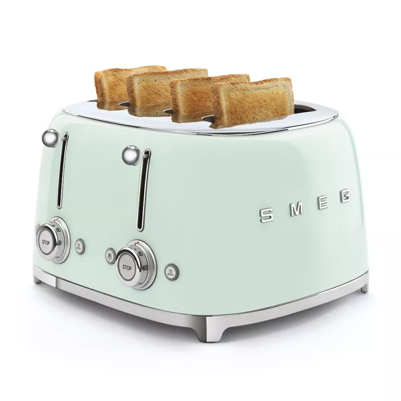 SMEG leivänpaahdin (TSF03PGEU) pastellivihreä