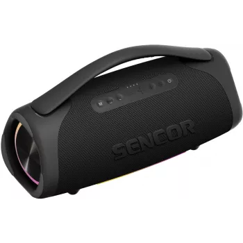 Sencor Resonex Mega kannettava Bluetooth-kaiutin, 190 W, IPX7, TWS, LED