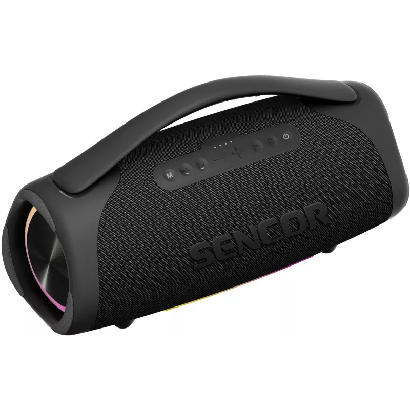 Sencor Resonex Mega kannettava Bluetooth-kaiutin, 190 W, IPX7, TWS, LED