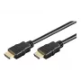 Wentronic goobay Series 2.0 - Highspeed - HDMI-kaapeli Ethernetillä - HDMI uros HDMI uros - 15 m - kaksoiseristys - musta - 4K Ultra HD s