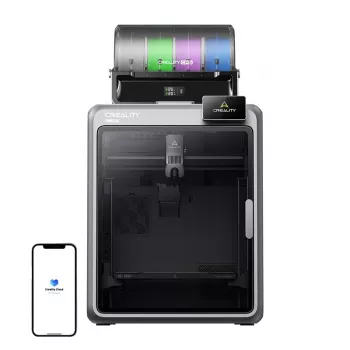 3D-tulostin Creality K2 Pro Combo – rakennustilavuus 300×300×400 mm, kaksoisekstruuderi