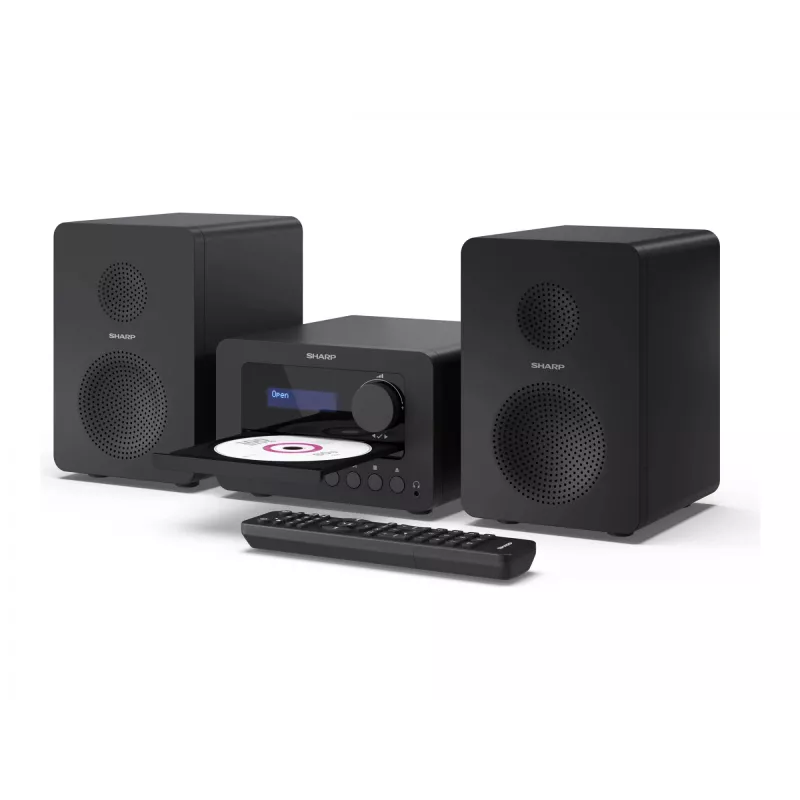 Sharp TOKYO FM Hi-Fi-mikrojärjestelmä | XL-B514(BK) | AUX in | Bluetooth | CD-soitin | FM-radio