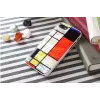 iKins suojakotelo Apple iPhone 8 / 7 Mondrian White