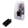 Ulkoinen USB-äänikortti LOGILINK UA0078, 7.1-kanava, USB-liitäntä, kompakti 124×194×34 mm, 80 g
