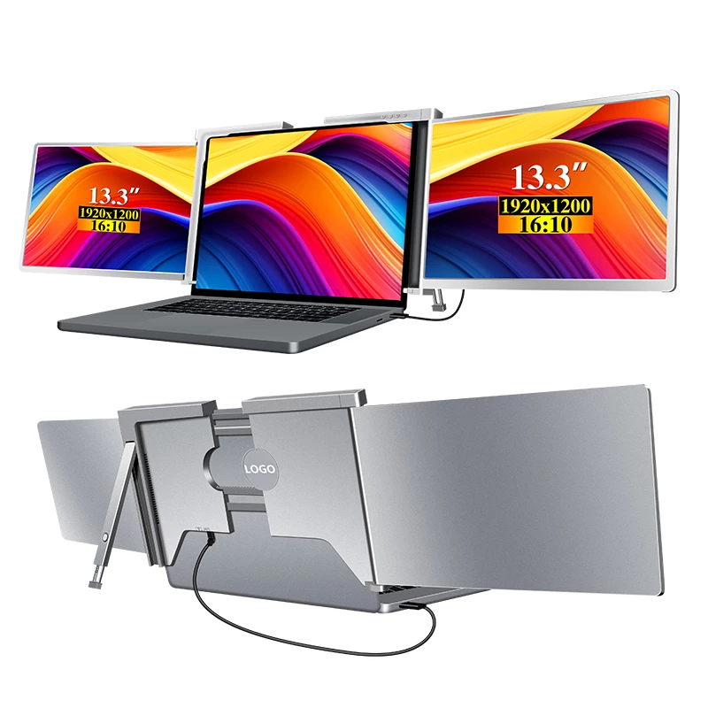 Extralink Smart Life 13.3 2-SCREEN -näyttö kannettaville tietokoneille 13.3–17.3 S350