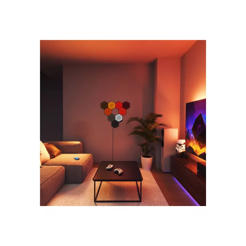 Nanoleaf NL42-0102HX-9PK älykäs seinävalaisin