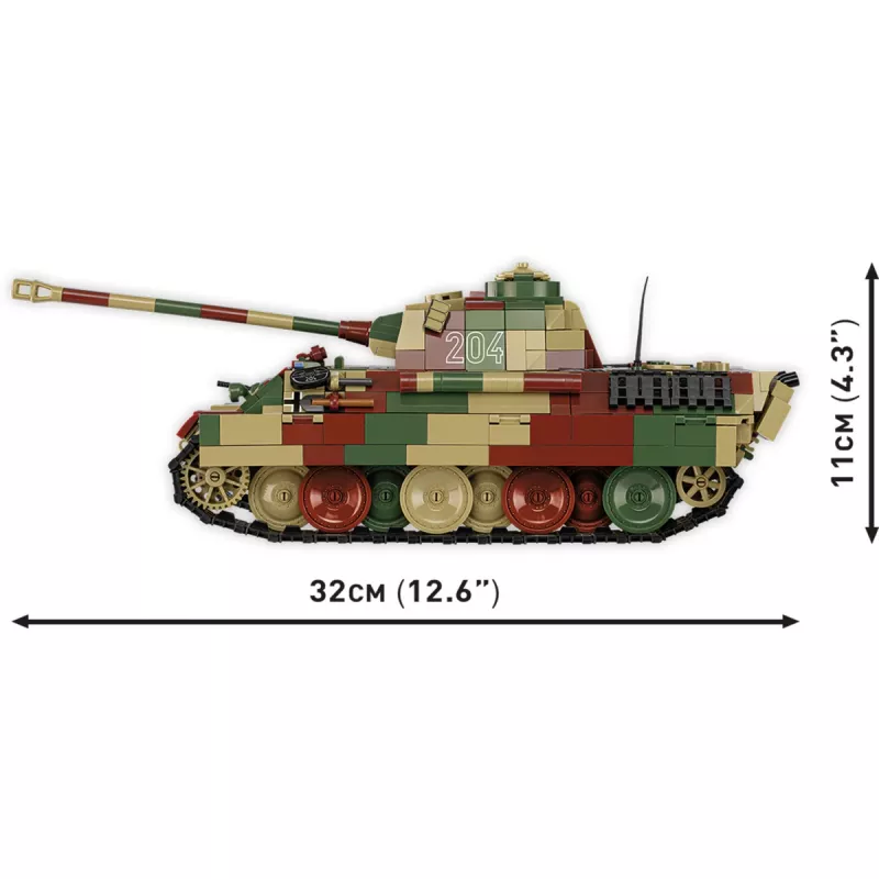 Blocks Pz.Kpfw.V Panther Ausführung A 1152 palikkaa
