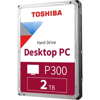 HDD Toshiba P300 2 TB 8,9 cm (3,5 tuumaa) Serial ATA 5400 kierr./min