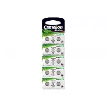 Camelion | AG10/LR54/LR1130/389 | alkalinen nappiparisto | 10 kpl