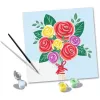 Ravensburger CreArt -maalaussarja – Rosenbouquet, maalaa numeroilla -sarja (malli 25520)