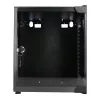 EXTRALINK LITE 6U 10 280X310 seinäasennettava räkkikaappi musta