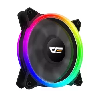 Tuuletin darkFlash DR12 PRO 12 cm musta 1200 kierr./min hydraulilaakeri
