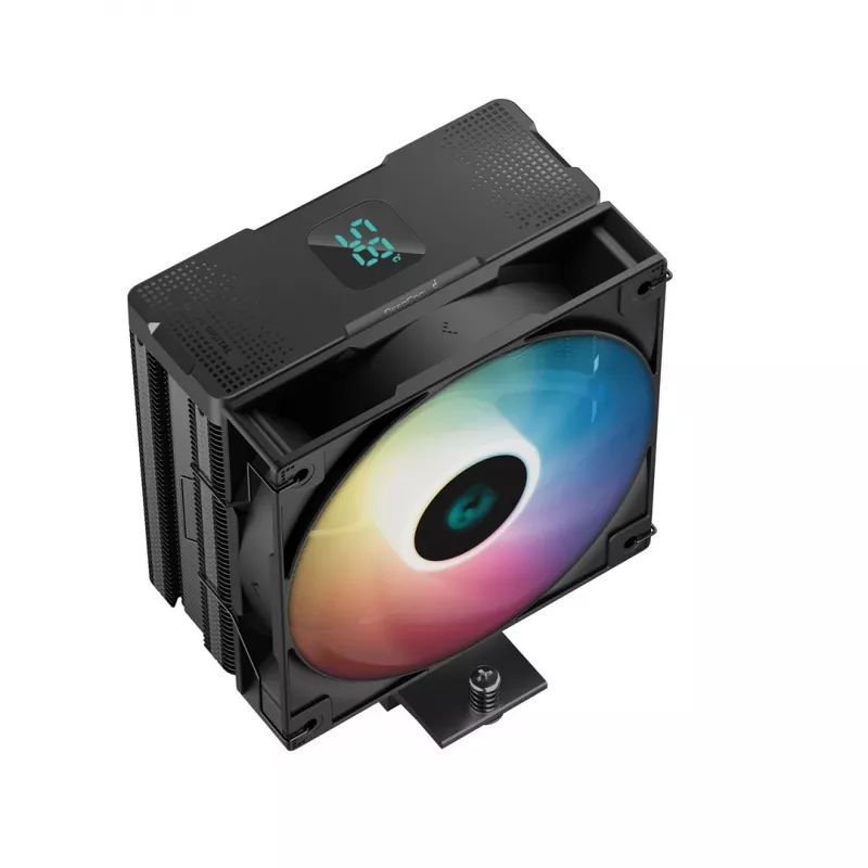 DeepCool AG400 Digital BK ARGB prosessorin ilmajäähdytin 12 cm musta 1 kpl