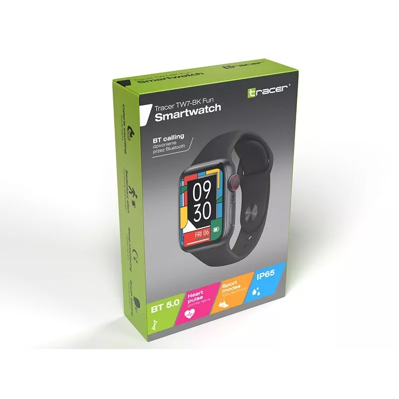 Digitaalikello Tracer TW7 4,65 cm musta