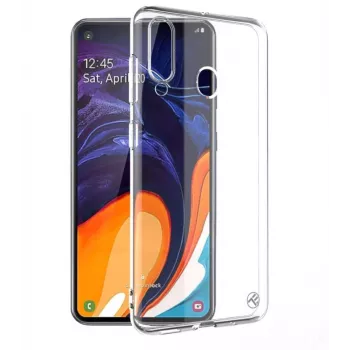 Silikoninen suojakotelo Tellur Samsung Galaxy A60, läpinäkyvä