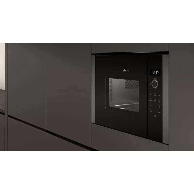 Neff HLAWD23G0 mikroaaltouuni grafiitti yksittäinen mikroaaltouuni kalusteisiin 20 L 800 W
