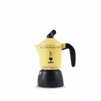 Mokkapannu Bialetti Orzo Express musta keltainen