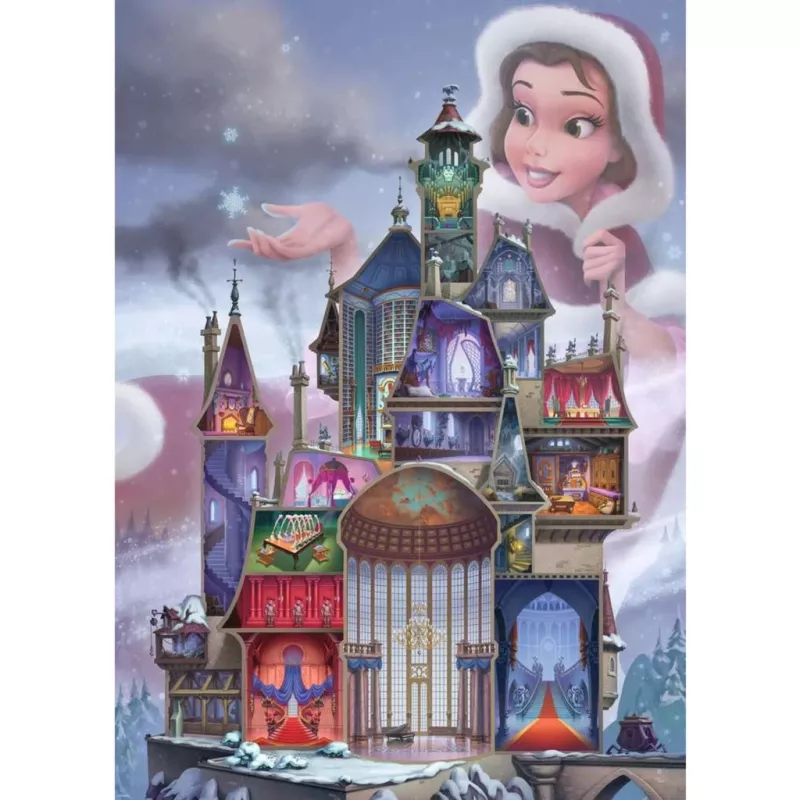 Palapeli Disney Castle Collection: Belle (1000 palaa)