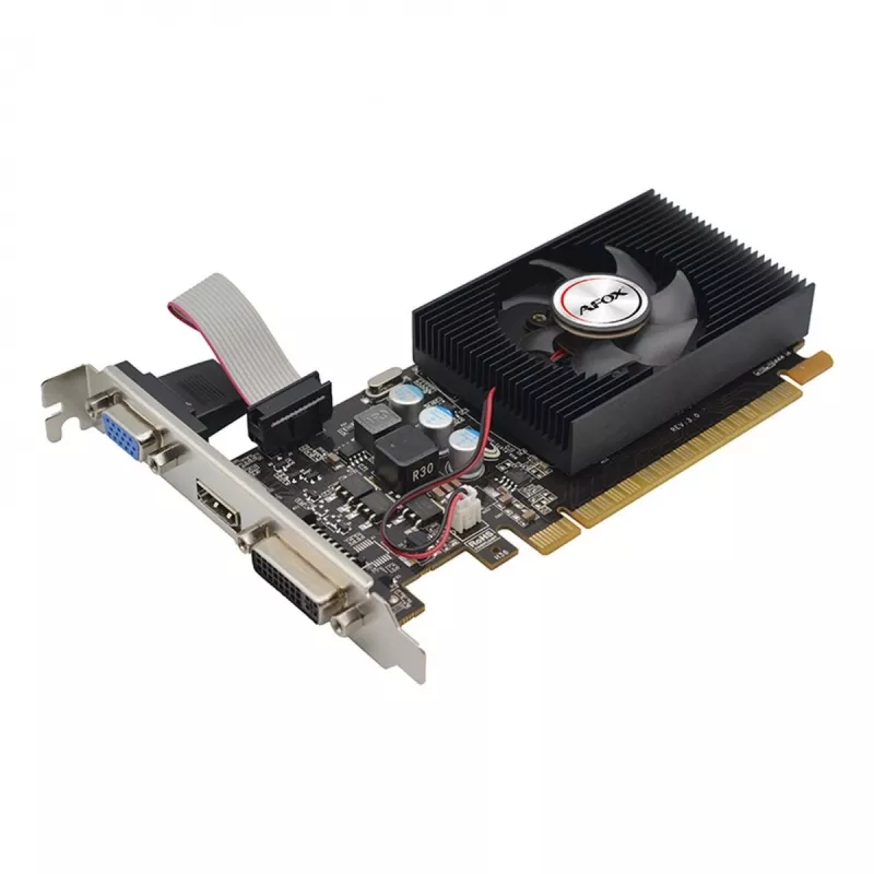 Näytönohjain AFOX AF240-1024D3L2 — NVIDIA GeForce GT 240, 1 GB DDR3, 128-bittinen, PCIe 2.0