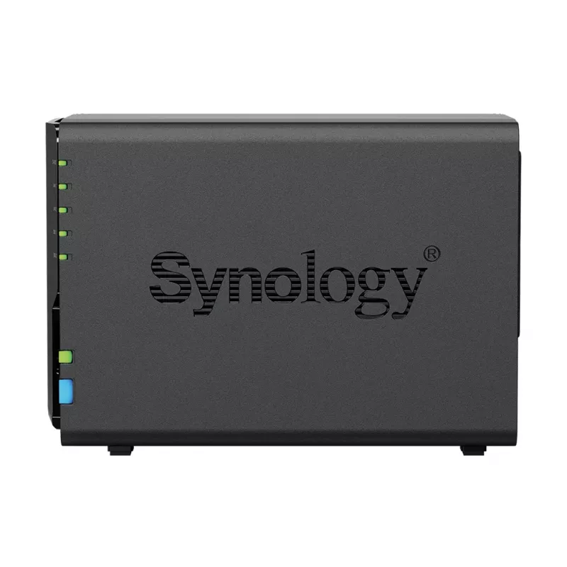 Synology DS225+ 2 Bay NAS työpöytä Intel® Celeron® J4125 2 GB DDR4 Synology DSM musta – vain Synology HDD