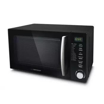 Yhdistelmämikroaaltouuni ESPERANZA COCINERO 1200 W, 20 L, grilli 900 W, LED-näyttö, pöytämalli, musta
