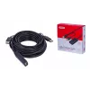 UNITEK Y-278 USB-kaapeli USB 2.0 10 m 2 x USB A USB A musta