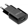 Verkko-USB-A-laturi YENKEE YAC 2013BK — 12 W, 2,4 A lähtö