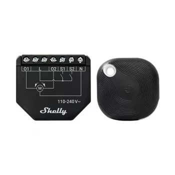 WiFi-rullakaihtimen ohjaus Shelly Shutter BLU (Shelly_Shutter_BLU_1) Bluetooth-painike, tukeva kotelo