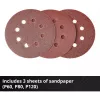 Lattianhiomakone EINHELL TP‑RS 18/32 Li BL Solo — 24 000 kierr./min, musta/punainen, 1,11 kg