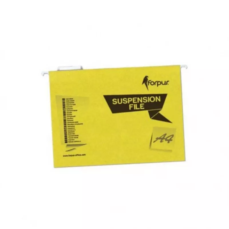 Ripustuskansio Forpus FO22703 A4 kartonki keltainen