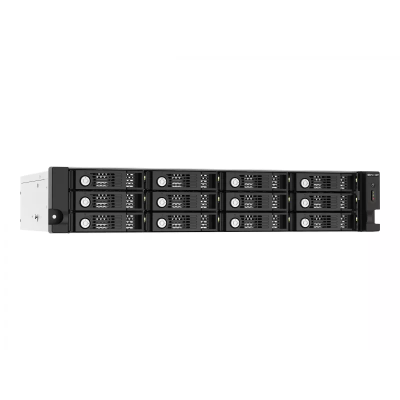 QNAP TL-R1220Sep-RP HDD-/SSD-kotelo musta, harmaa 2,5/3,5