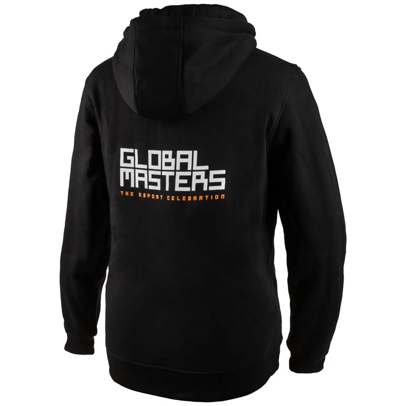 Global Masters huppari GM Logo - musta (M)