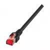 EFB-Elektronik RJ45-patchkaapeli Cat.6 S/FTP LSZH musta 1,5 m