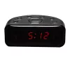 Denver CR-430 analoginen ja digitaalinen FM-radio LED-näytöllä, musta