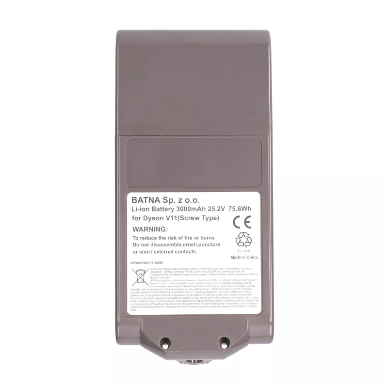 Dyson-paristo pölynimuriin V11 ruuvi 25,2 V 3000 mAh