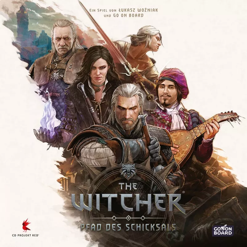 Lautapeli Asmodee The Witcher: Pfad des Schicksals Deluxe Edition – Tabletop-roolipeli/strategiapeli