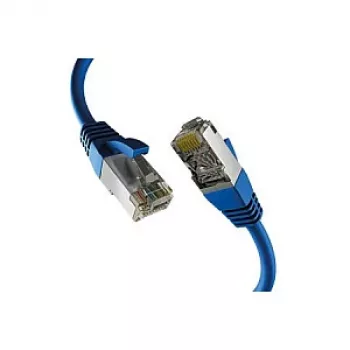 EFB-Elektronik CAT8.1 sininen 0,25m RJ45-patchkaapeli S/FTP PIMF LSZH 2000MHz 40GB verkkokaapeli Valmistaja: EFB Elektronik (EC020200233)