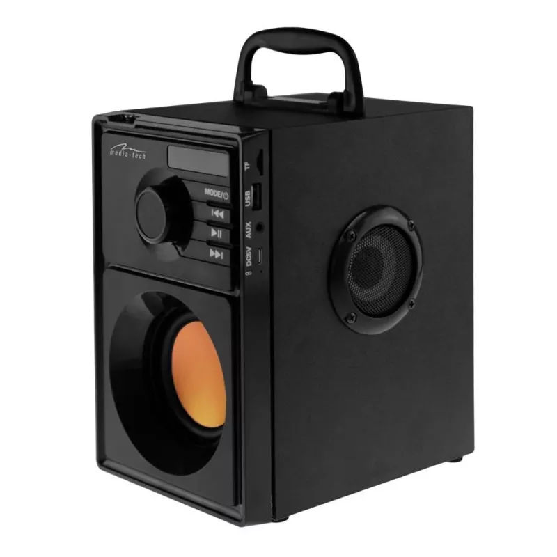 Media-Tech BOOMBOX BT 15 W stereo kannettava kaiutin musta