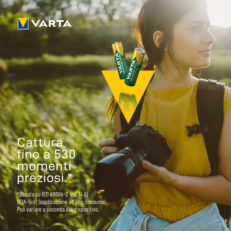 Varta 05716 ladattava paristo AA nikkeli-metallihydridi (NiMH)