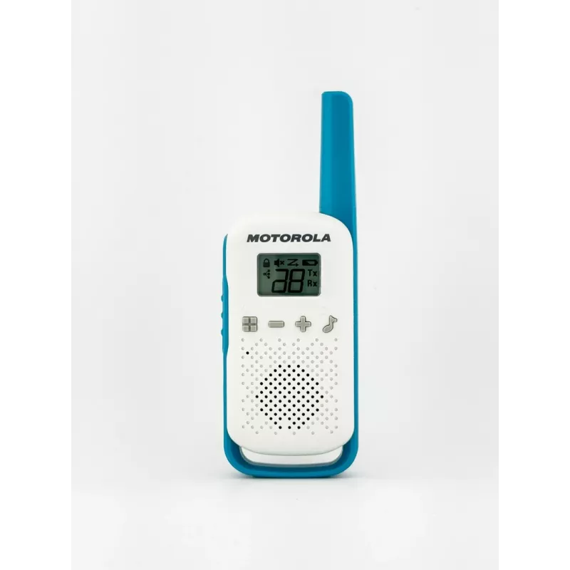 Motorola Talkabout T42 – radiopuhelin, 2 kpl:n pakkaus (oranssi-sininen)